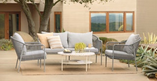 The Calicut Loveseat Set - Primary View 1 of 6 (Click To Zoom).