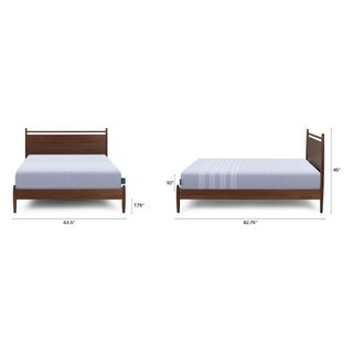 The Leesa Panel Bed Bundle - Studio Queen - Primary View 1 of 6 (Click To Zoom).