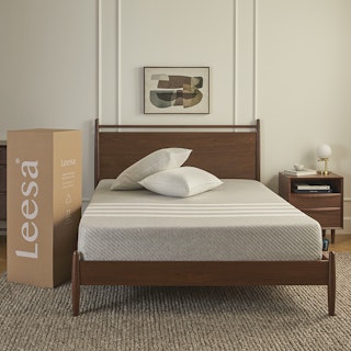 The Leesa Panel Bed Bundle - Original Queen