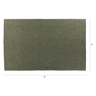 The Texa Rug and Rug Pad Bundle - 5 x 8 - Primary View 1 of 6 (Click To Zoom).