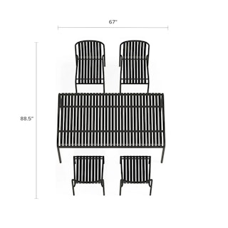 The Sarek Dining Set - Primary View 1 of 6 (Click To Zoom).
