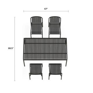 The Sarek Dining Set - Primary View 1 of 6 (Click To Zoom).
