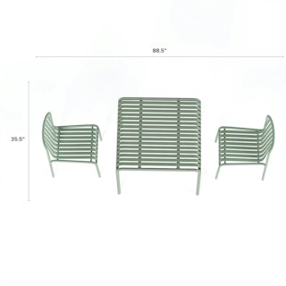 The Sarek Small Dining Set - Primary View 1 of 6 (Click To Zoom).