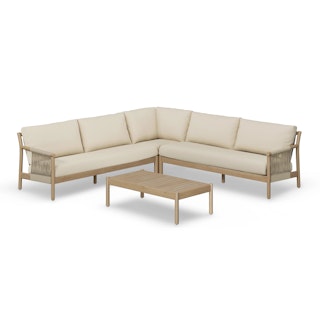 The Rosa Outdoor Sectional Set - Primary View 1 of 6 (Click To Zoom).