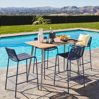 The Zina Bar Stool Bundle - Primary View 1 of 4 (Click To Zoom).