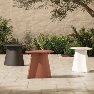 The Noora Side Table Bundle, contains products [Noora Outdoor Side Table - Ochre Brown].