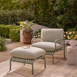 Sarek Lounge Chair x Ottoman Bundle - Primary View 1 of 6 (Click To Zoom).
