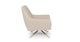Spin Calcite Ivory Swivel Chair - Gallery View 4 of 11.