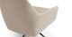 Spin Calcite Ivory Swivel Chair - Gallery View 9 of 11.