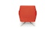 Spin Sunset Orange Swivel Chair - Gallery View 5 of 11.