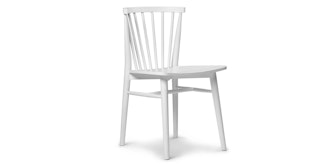 Rus White Dining Chair