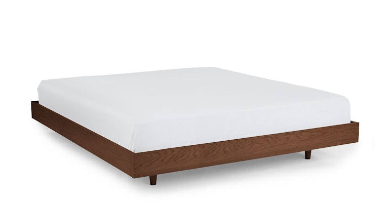 Basi Walnut King Bed Frame - Primary View 1 of 12 (Open Fullscreen View).