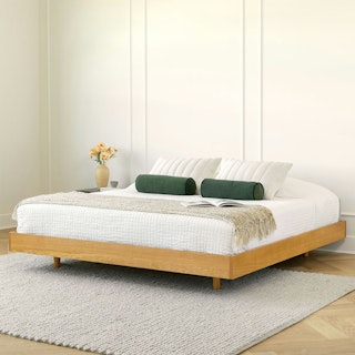 Basi King Bed Frame - Oak