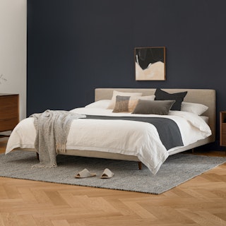 Tessu Clay Taupe King Bed