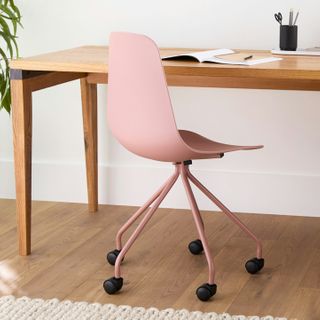 Svelti Office Chair - Dusty Pink