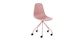 Svelti Dusty Pink Office Chair - Gallery View 1 of 11.
