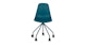 Svelti Deep Cove Teal Office Chair - Gallery View 3 of 11.