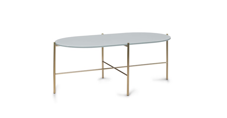 Silicus Light Gray Oblong Coffee Table - Primary View 1 of 10 (Open Fullscreen View).