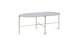 Silicus Light Gray Oblong Coffee Table - Gallery View 1 of 10.