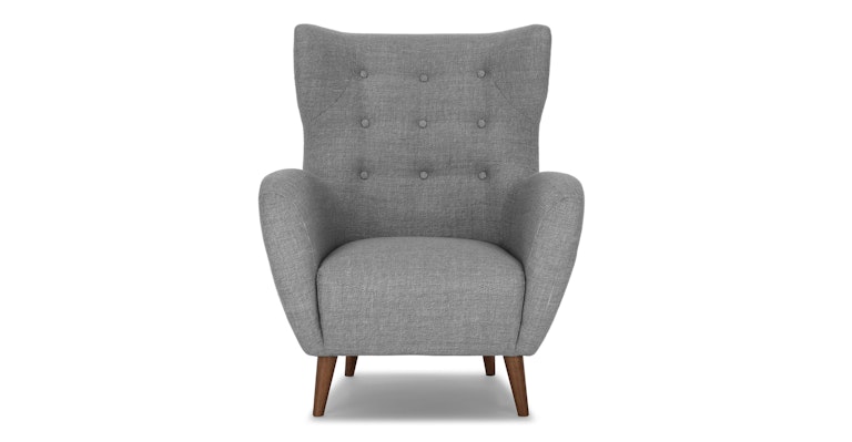 Mod Jay Gray Armchair - Primary View 1 of 11 (Open Fullscreen View).