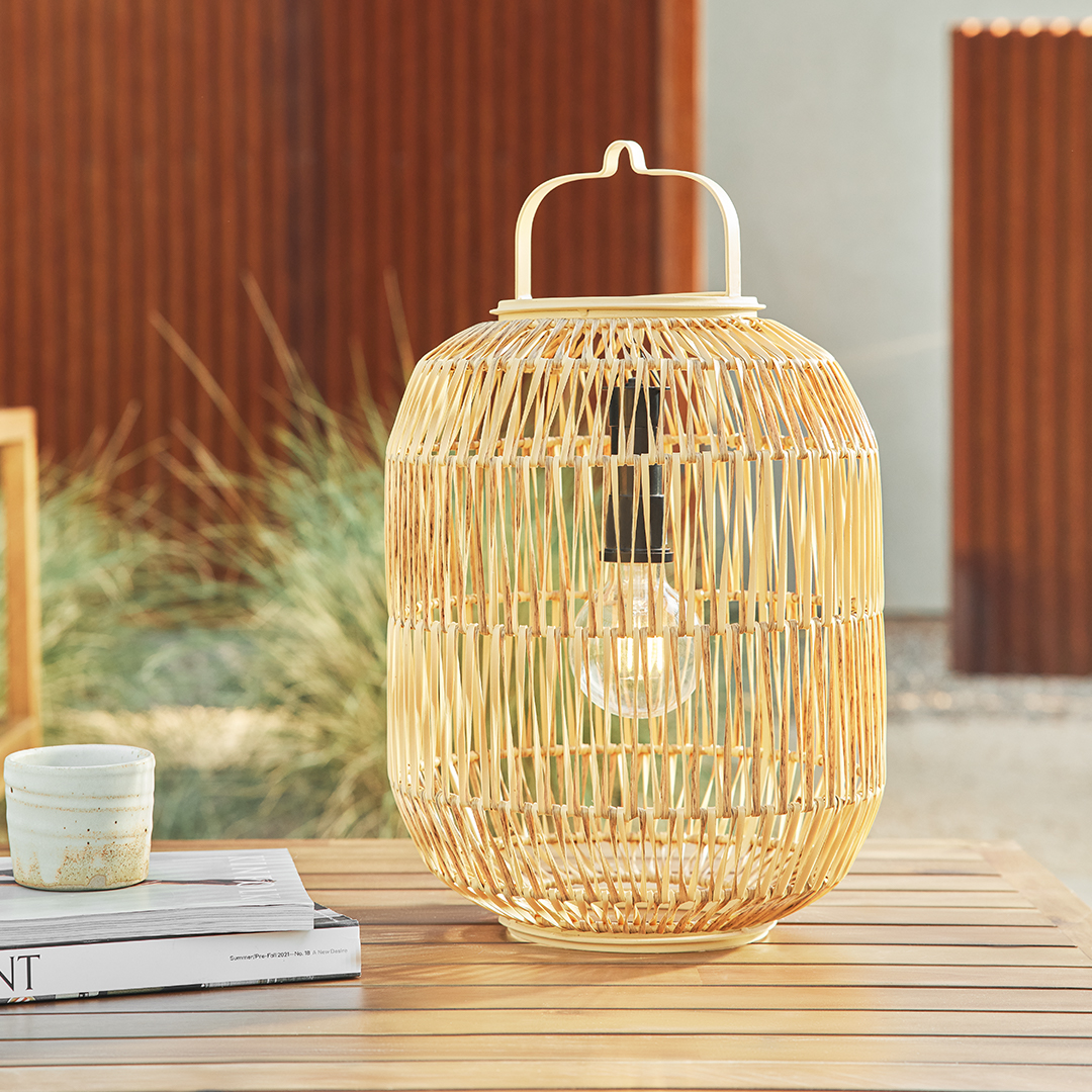Bori Black Lantern Stand | Article
