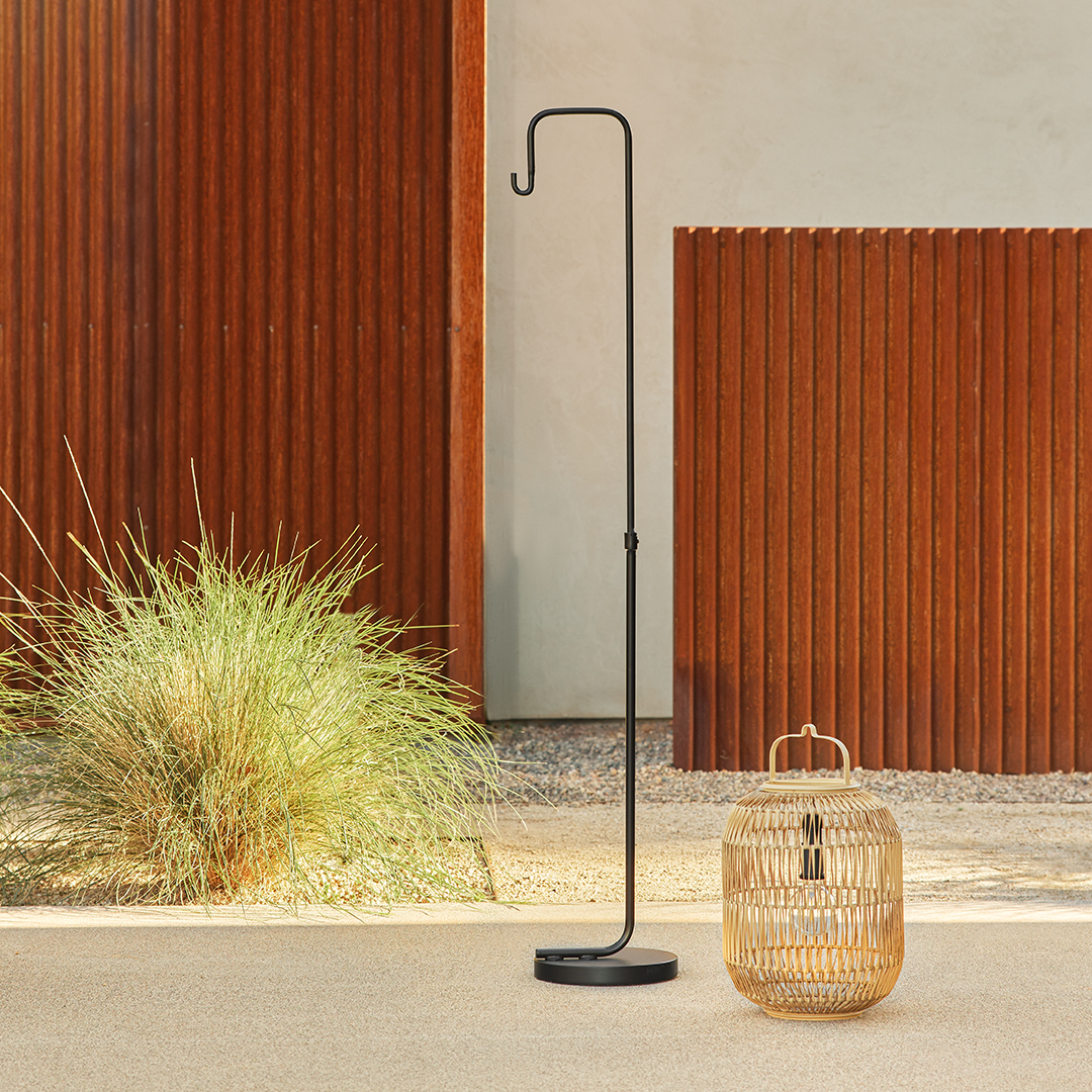 ライト・ランタン otebocrafts LAMP STAND OUKANING 1-Light Modern Classic Indoor/Outdoor Bronze