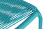Zina Lago Aqua Dining Chair - Gallery View 7 of 11.
