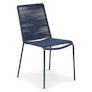 Zina Outdoor Stackable Dining Chair - Indigo Blue