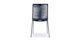 Zina Indigo Blue Dining Chair - Gallery View 5 of 11.