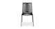 Zina Ember Black Dining Chair - Gallery View 4 of 12.