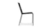 Zina Ember Black Dining Chair - Gallery View 5 of 12.