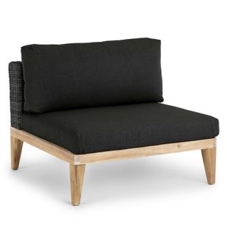 Urba 35" Outdoor Lounge Chair - Slate Gray