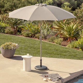 Paras Tilting Umbrella - Light Gray
