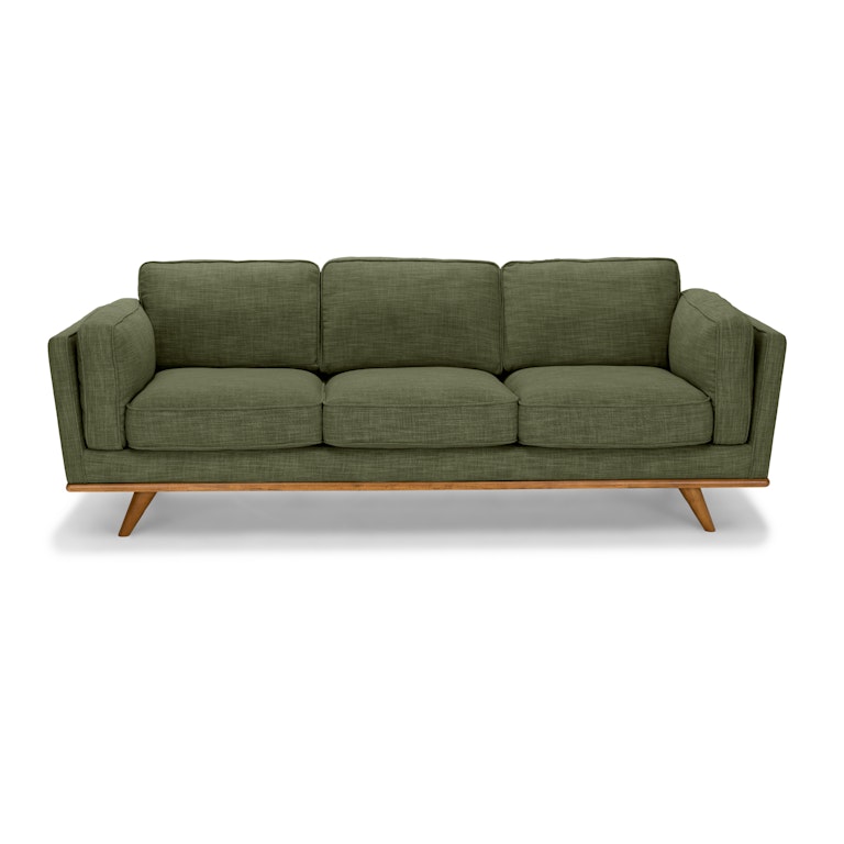 Timber Olio Green Sofa - Primary View 1 of 11 (Open Fullscreen View).