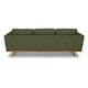 Timber Olio Green Sofa - Gallery View 6 of 11.