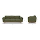 Timber Olio Green Sofa - Gallery View 11 of 11.