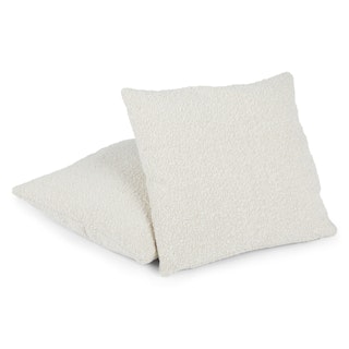 Gabriola Pillow Set - Ivory Bouclé