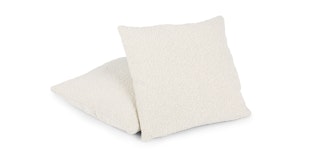 Gabriola Ivory Bouclé Pillow Set