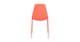 Svelti Coastal Coral Dining Chair - Gallery View 5 of 10.
