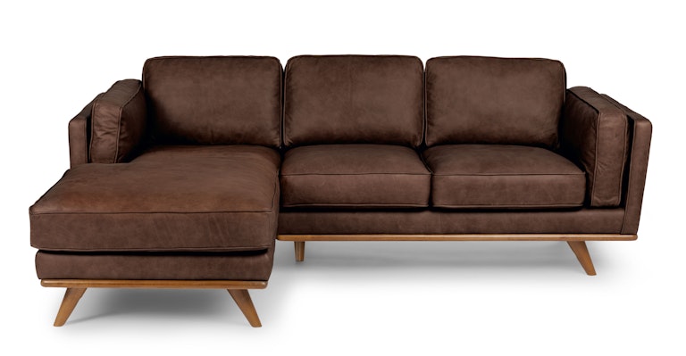 Timber Charme Chocolat Left Sectional - Primary View 1 of 12 (Open Fullscreen View).