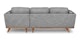 Timber Pebble Gray Right Sectional - Gallery View 5 of 11.