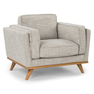 Timber 41" Lounge Chair - Rain Cloud Gray