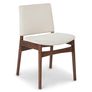 Nosh Dining Chair - Walnut and Chalk Gray