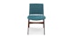 Nosh Andaman Blue Walnut Dining Chair - Gallery View 3 of 11.