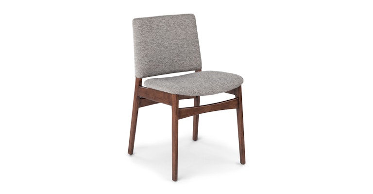 Nosh Quarry Gray Walnut Dining Chair - Primary View 1 of 11 (Open Fullscreen View).
