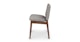 Nosh Quarry Gray Walnut Dining Chair - Gallery View 4 of 11.