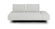 Divan Mist Gray Right Chaise Lounge - Gallery View 3 of 12.