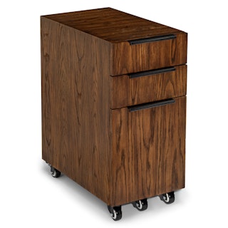 Madera 12" File Cabinet - Chestnut