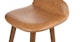 Sede Toscana Tan Walnut Counter Stool - Gallery View 7 of 11.