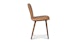 Sede Toscana Tan Walnut Dining Chair - Gallery View 4 of 11.